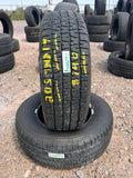205/70R14 Pair (2 Like New Tires!!) Bfgoodrich Radial TA