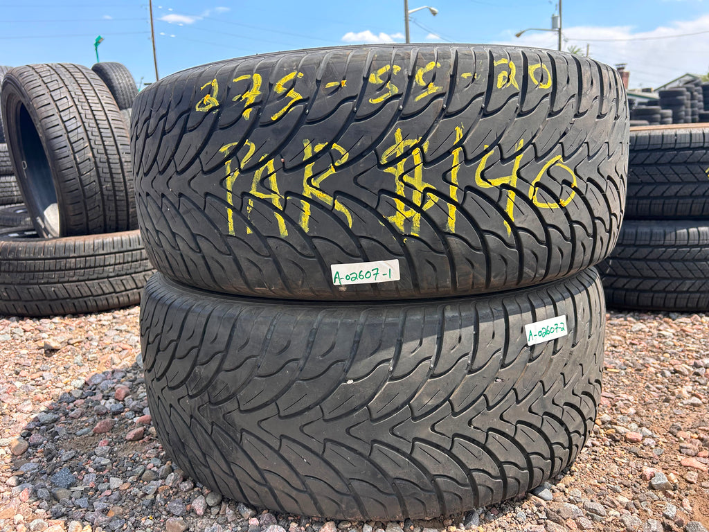 275/55R20 Pair (2 Used Tires) Federal Couragia S/U