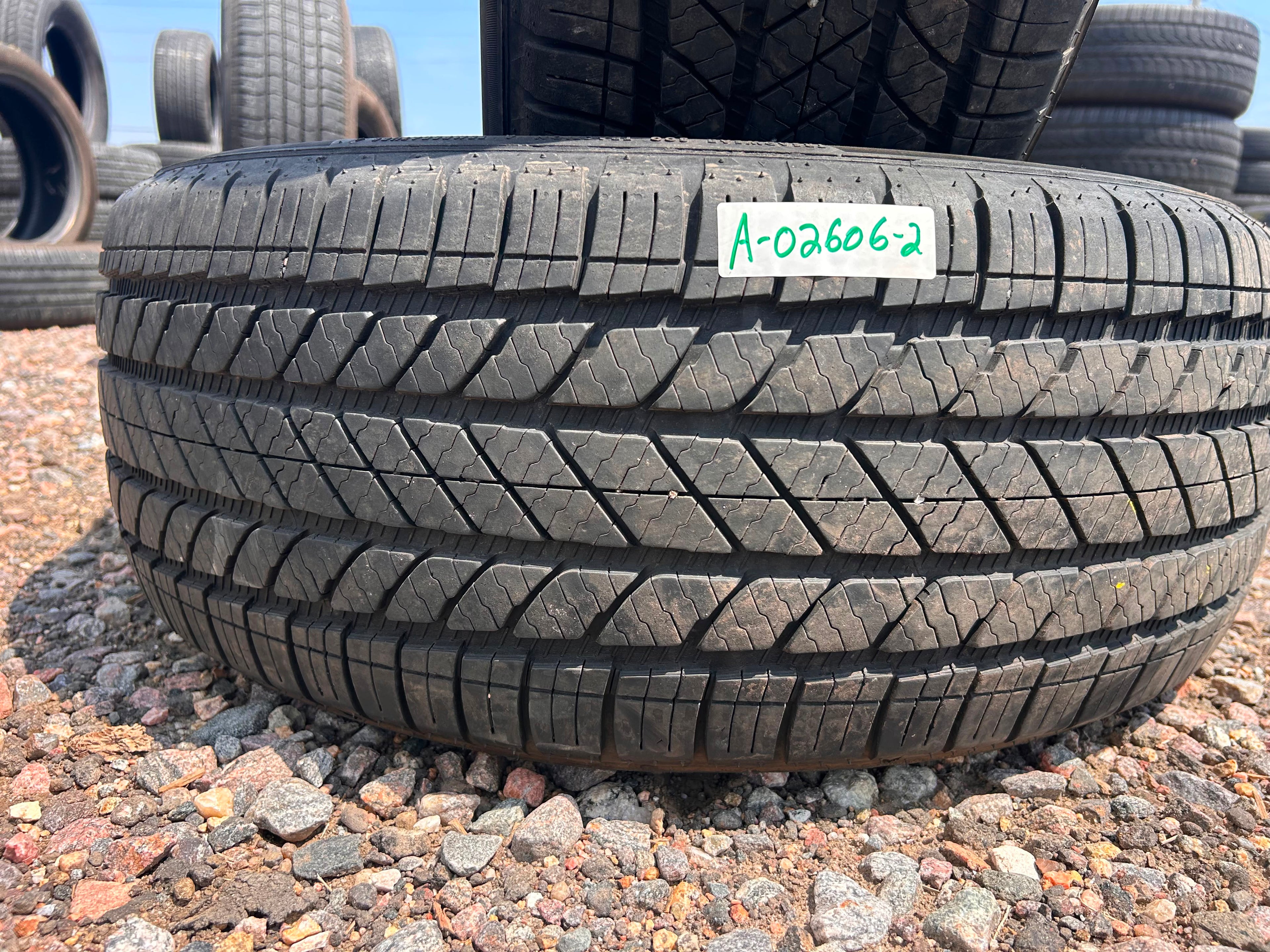 255/55R18 Pair (2 Used Tires) Bridgestone Alenza AS Ultra
