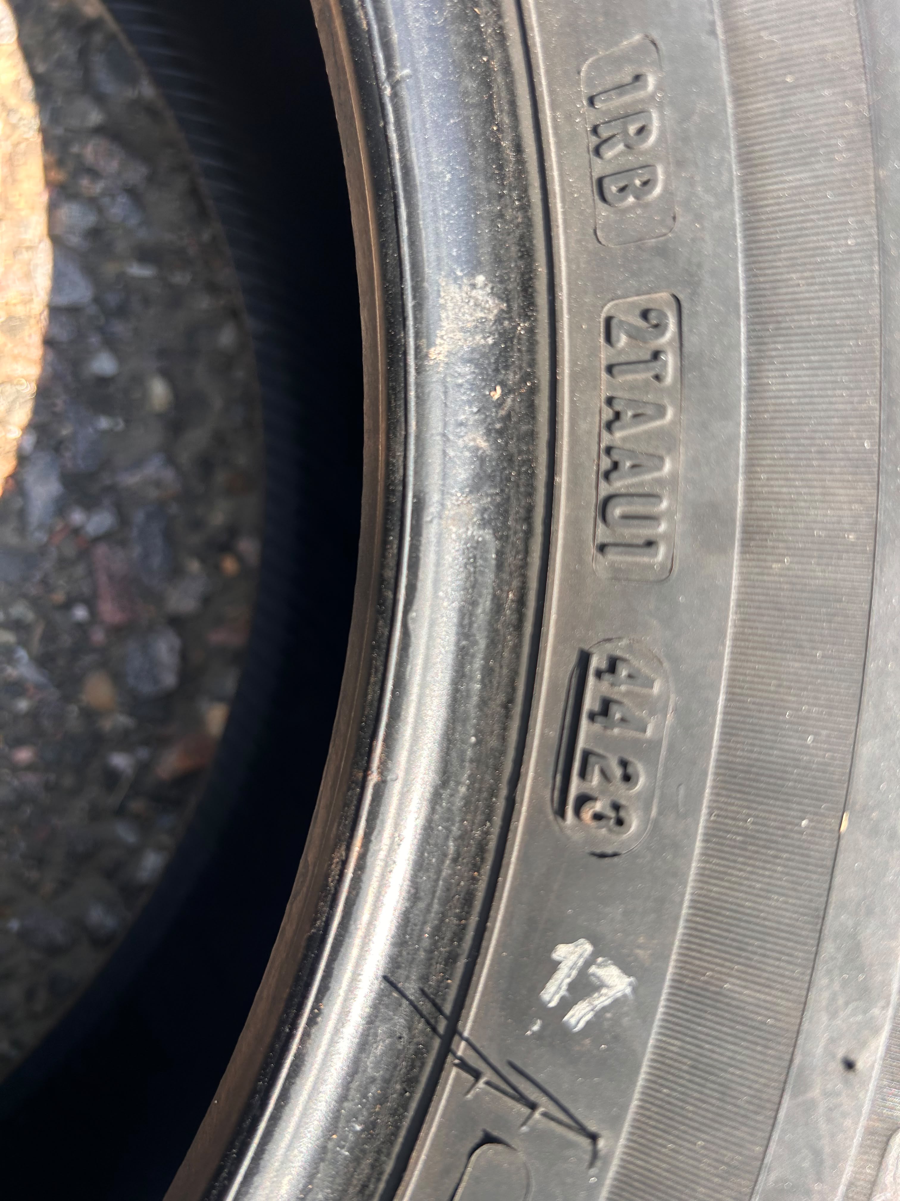 255/55R18 Pair (2 Used Tires) Bridgestone Alenza AS Ultra