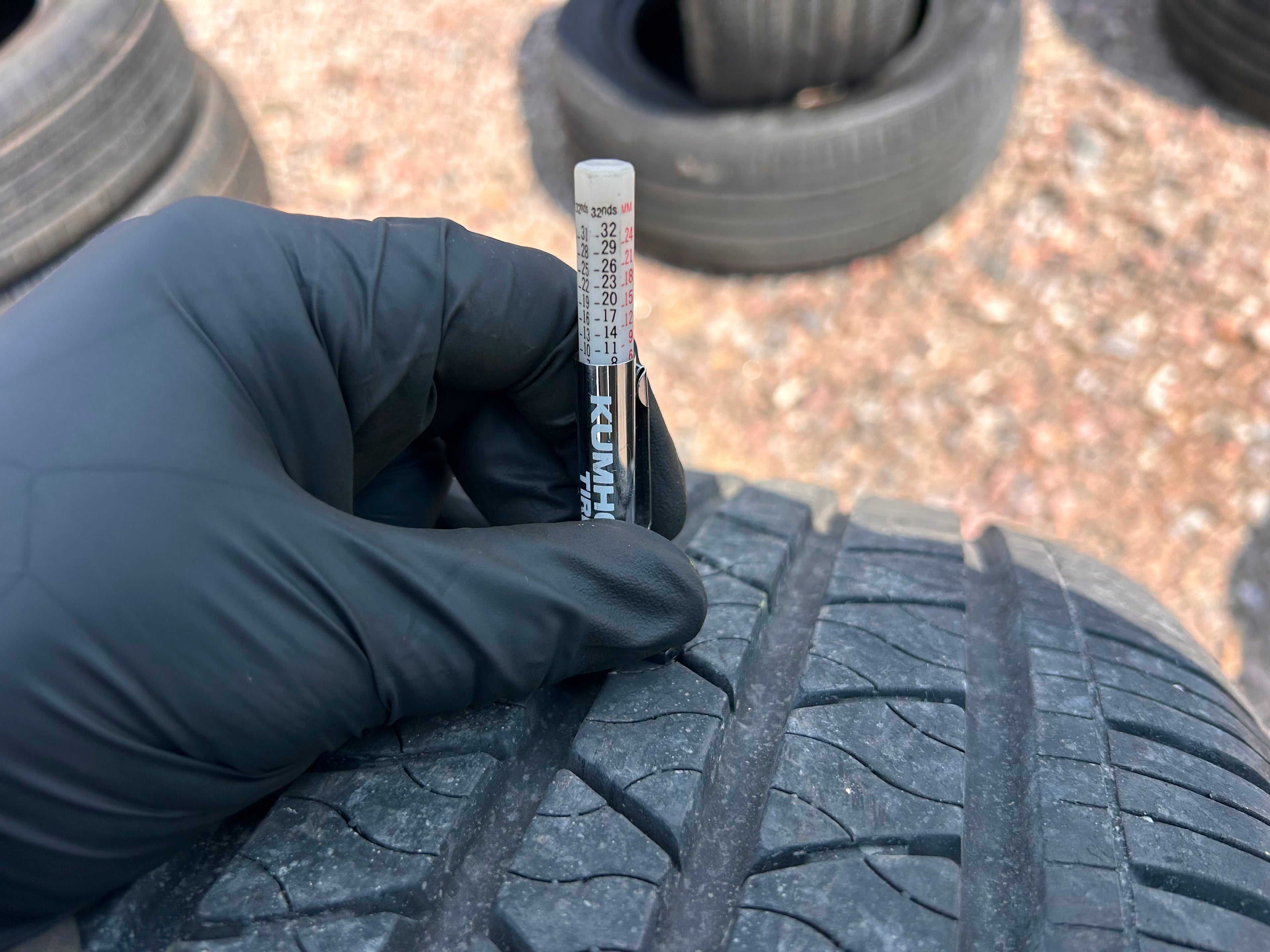 235/60R17 Pair (2 Used Tires) Ironman Radial RB-12