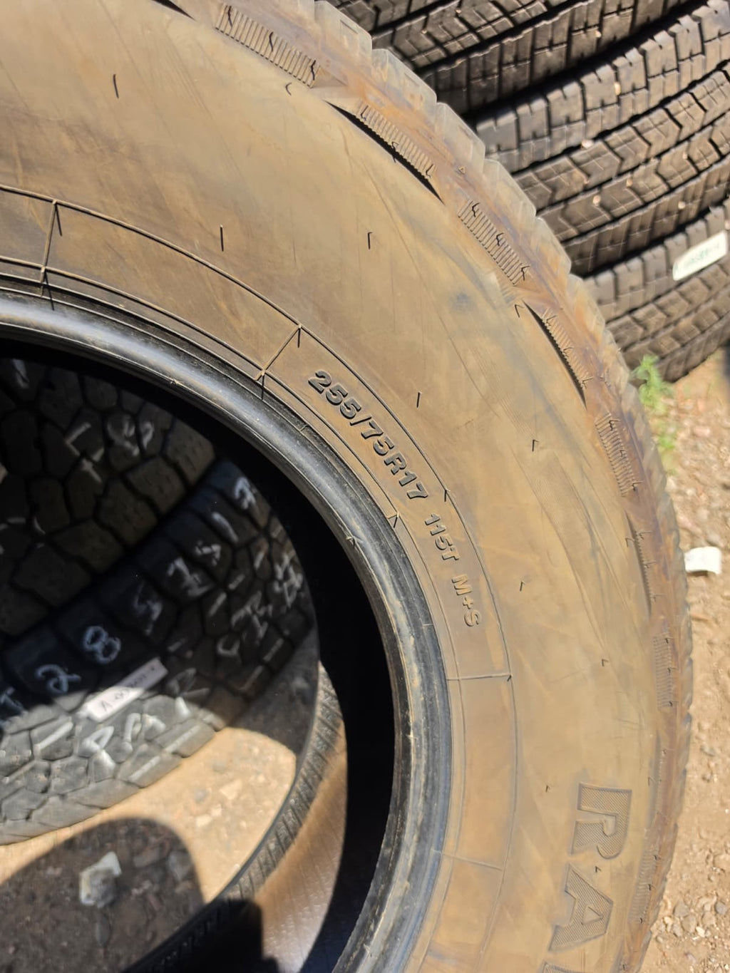 255/75R17 Pair (2 Used Tires) Westlake Radial SL369