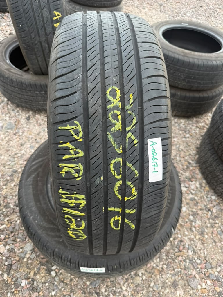 225/60R16 Pair (2 Used Tires) Gt Radial Champiro Touring