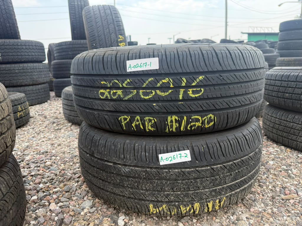 225/60R16 Pair (2 Used Tires) Gt Radial Champiro Touring