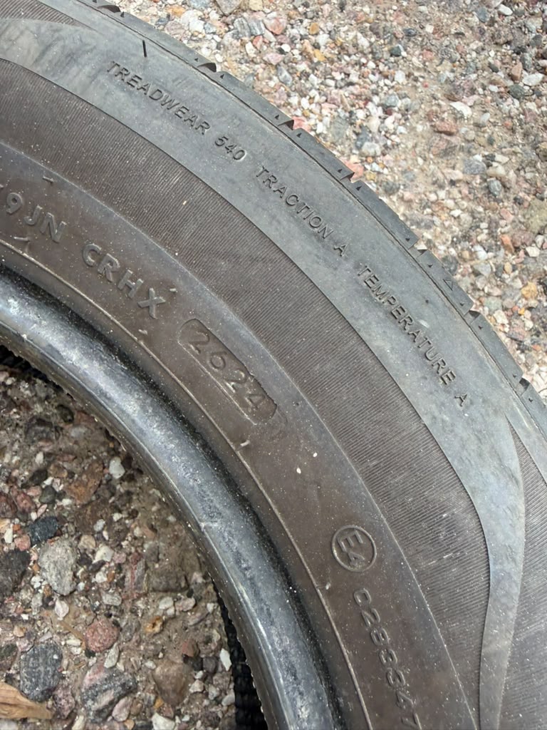 225/60R16 Pair (2 Used Tires) Gt Radial Champiro Touring