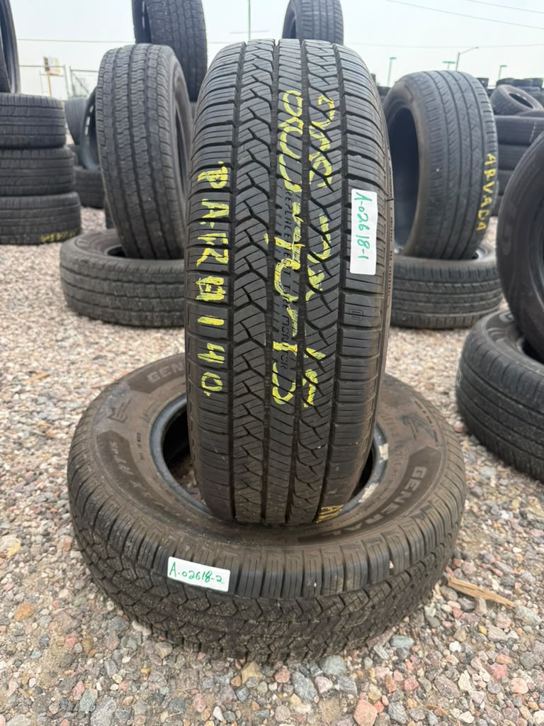 205/70R15 Pair (2 Like New Tires!!) General Altimax RT45