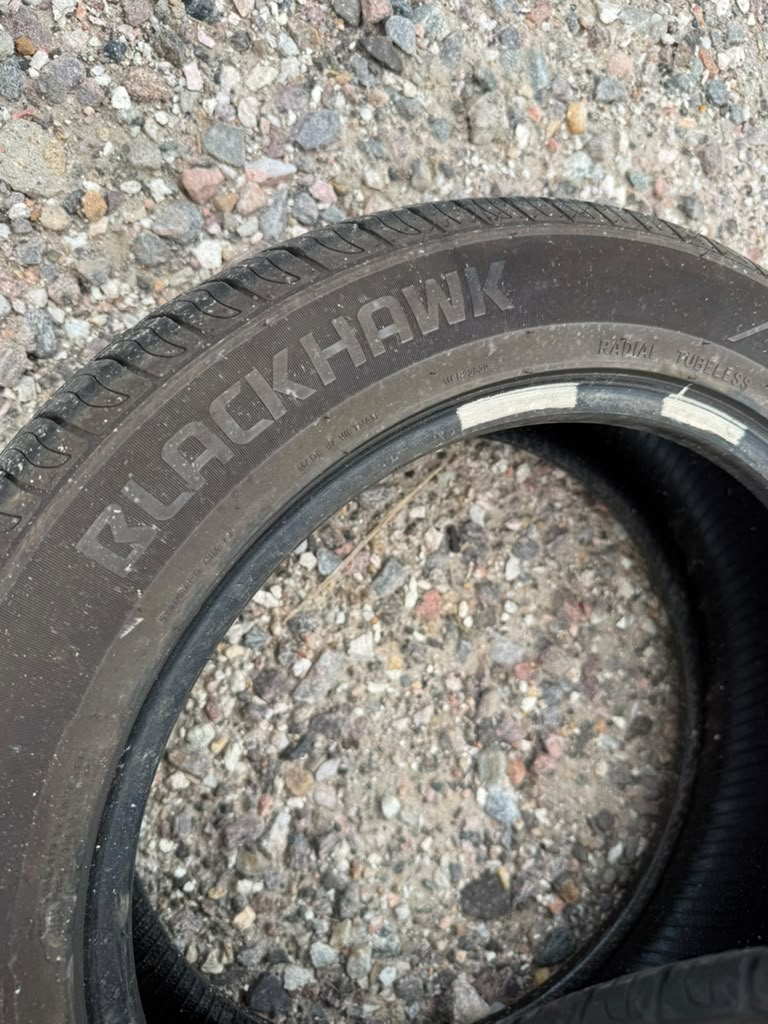 215/55R17 Pair (2 Used Tires)  Blackhawk Street H