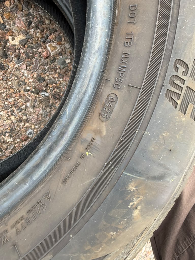 235/65R17 Pair (2 Used Tires) Mohave Crossover SUV