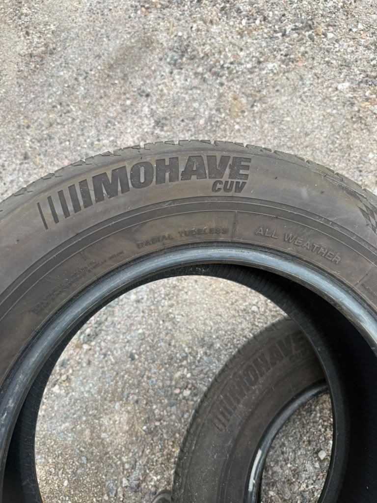 235/65R17 Pair (2 Used Tires) Mohave Crossover SUV