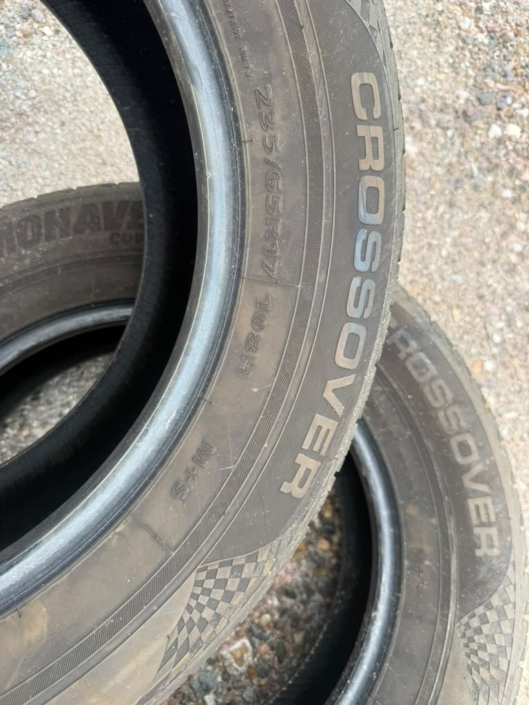 235/65R17 Pair (2 Used Tires) Mohave Crossover SUV