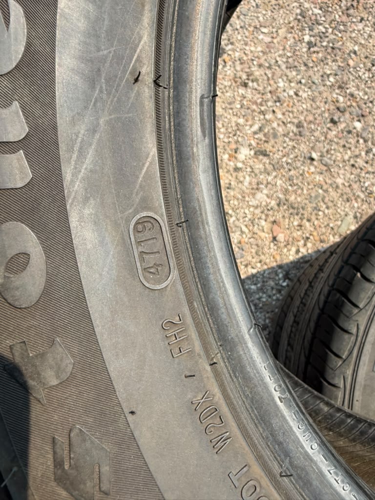 245/55R18 Set (4 Used Tires) Firestone Firehawk GT Pursuit