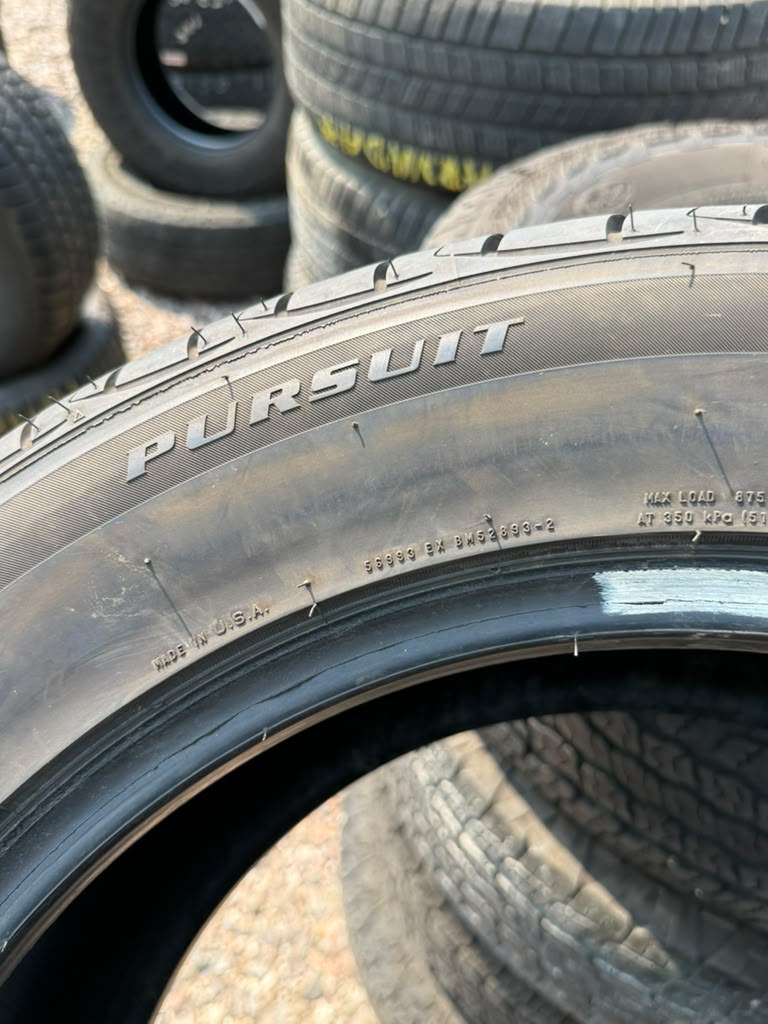 245/55R18 Set (4 Used Tires) Firestone Firehawk GT Pursuit