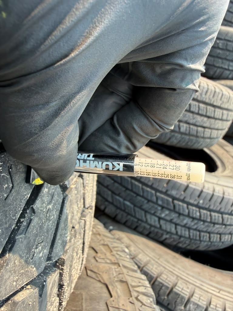 LT265/70R17 Set (4 Used Tires) Falken Wildpeak AT3W
