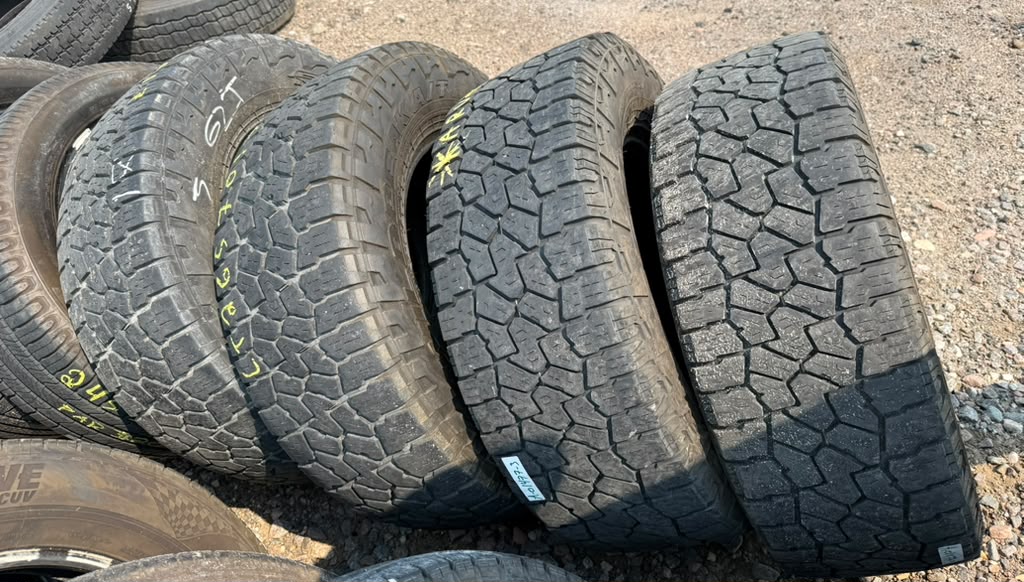 LT265/70R17 Set (4 Used Tires) Falken Wildpeak AT3W