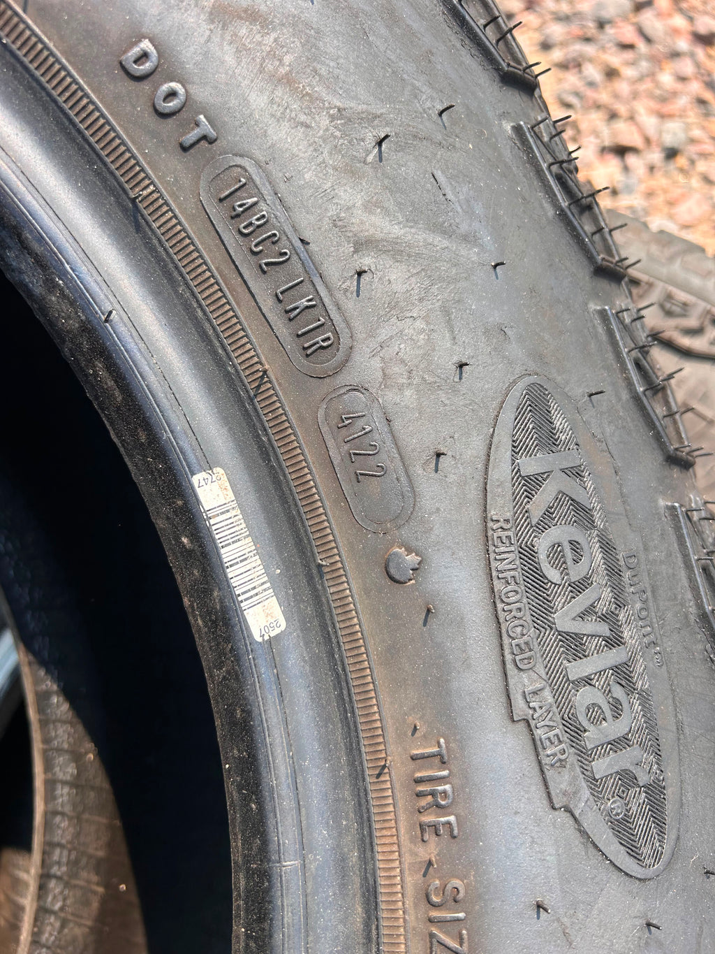 265/70R16 Pair (2 Used Tires) Goodyear Wrangler Territory AT