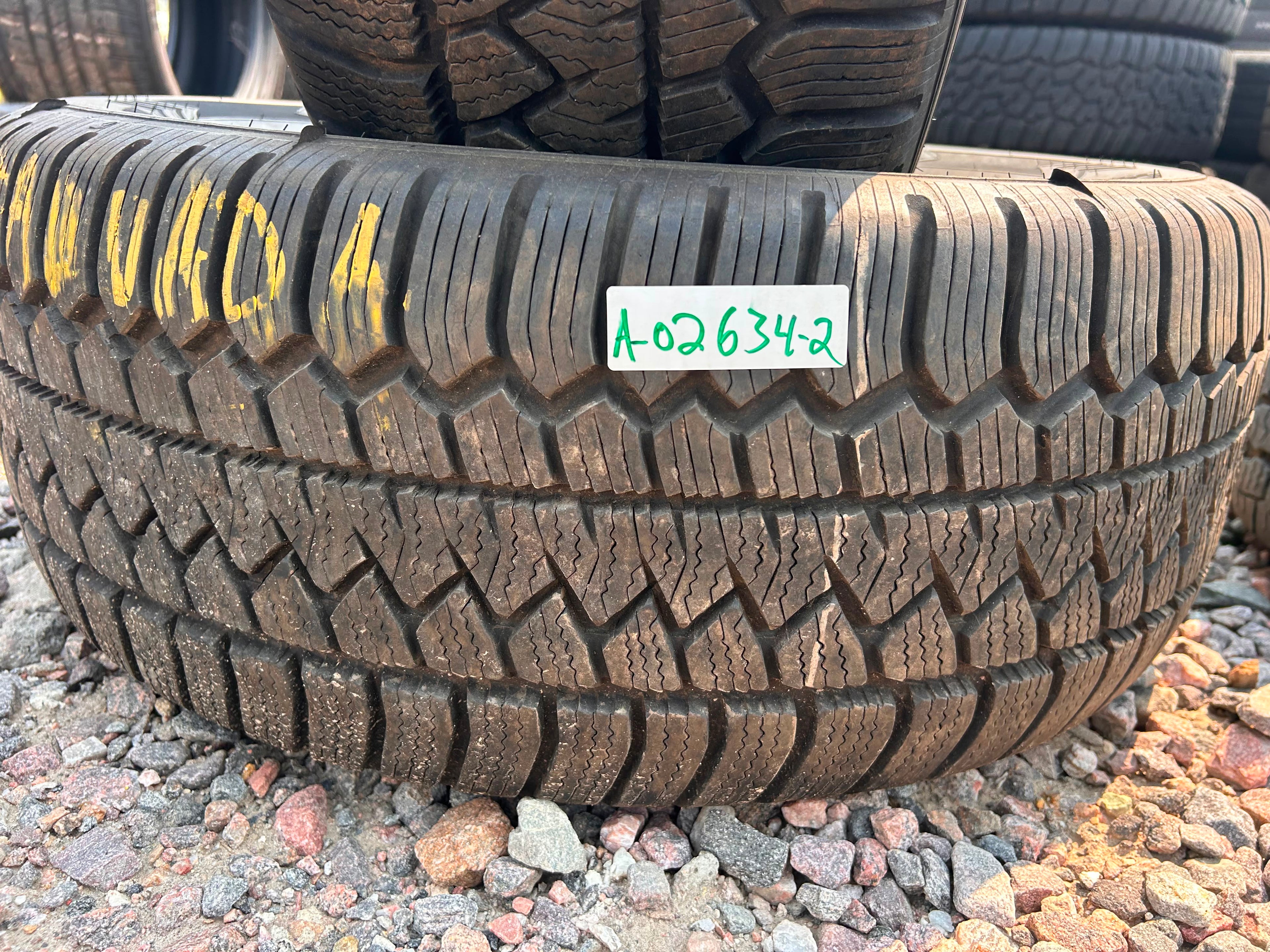 265/60R17 Pair (2 Used Tires) Goodyear Eagle Enforcer