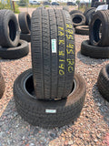 275/45R20 Pair (2 Used Tires) Continental Crosscontact
