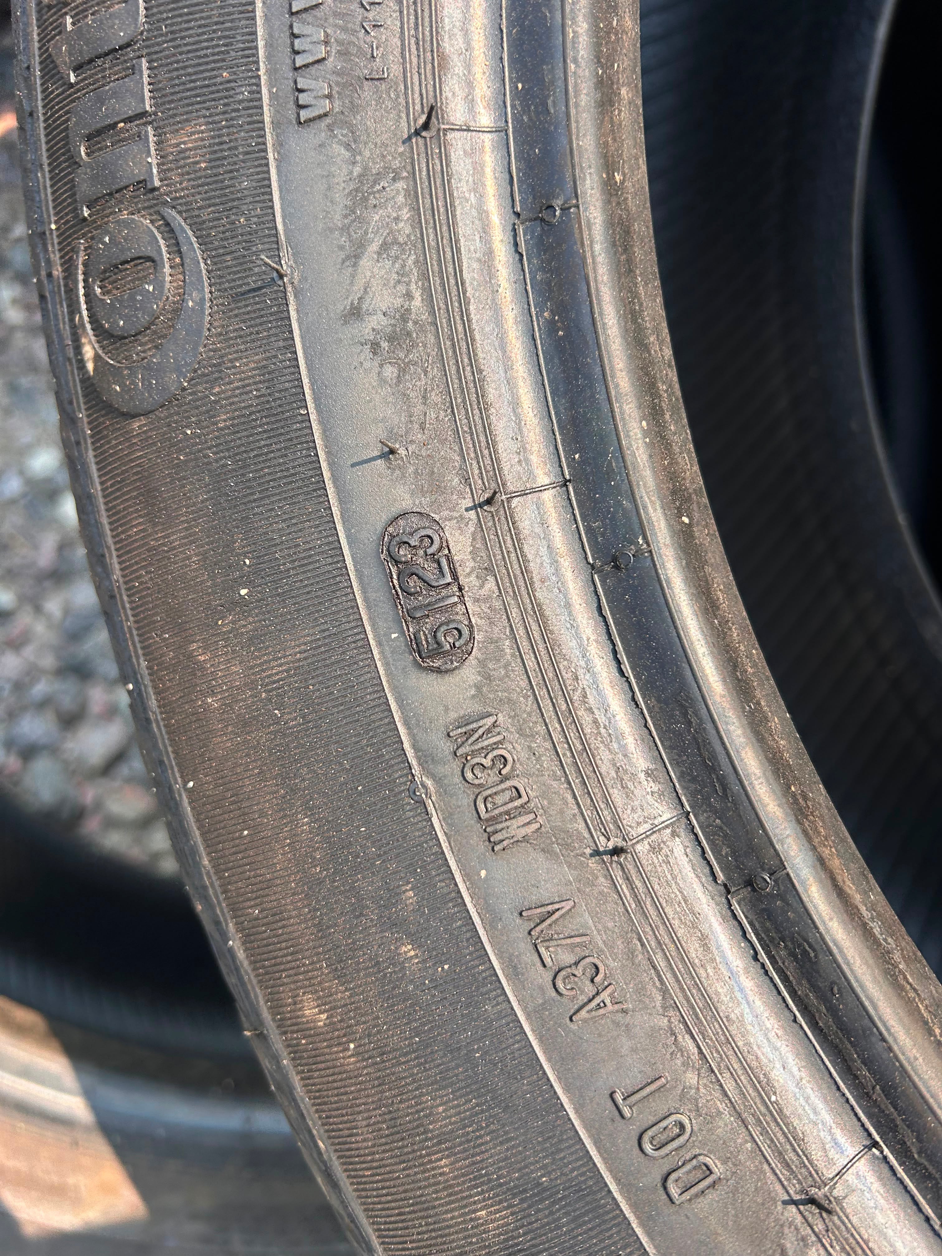 275/45R20 Pair (2 Used Tires) Continental Crosscontact