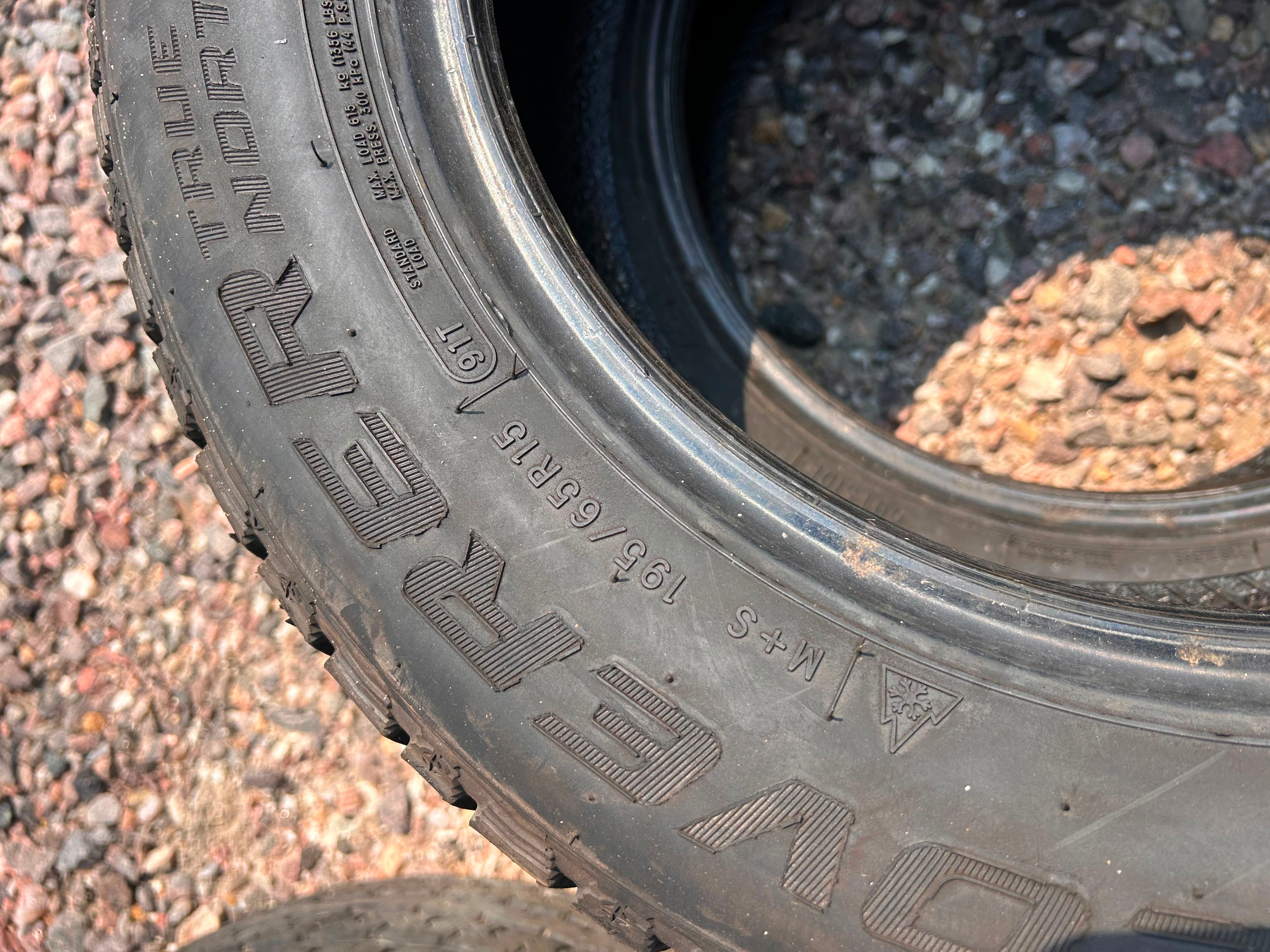 195/65R15 Pair (2 Used Tires) Cooper Discoverer True North