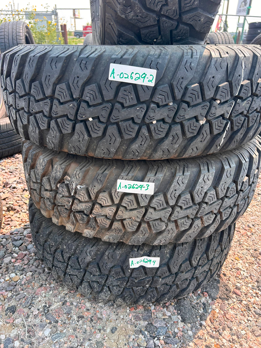 ST235/75R15 Set (4 Used Tires) Westlake CR857+