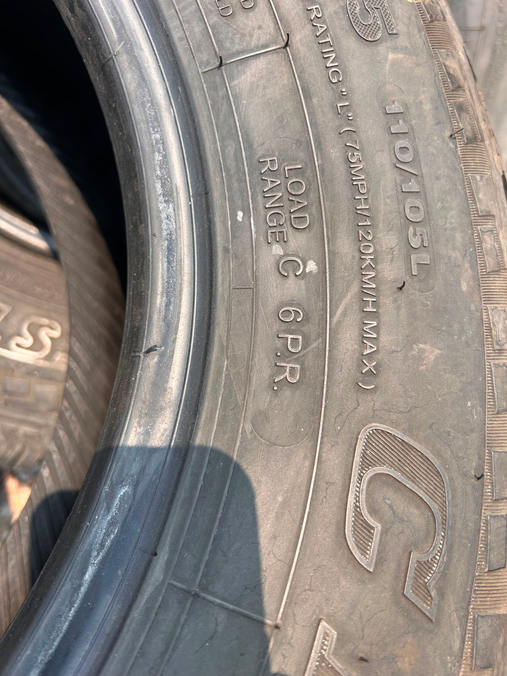 ST235/75R15 Set (4 Used Tires) Westlake CR857+