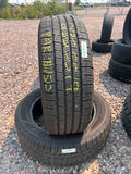 235/55R19 Pair (2 Used Tires) Goodyear Reliant