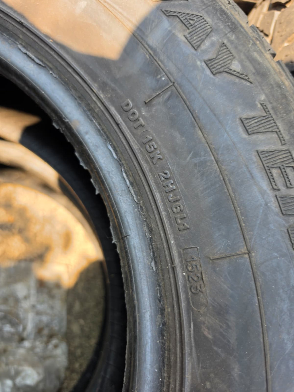 265/65R7 Pair (2 Used Tires) CorsaHighway Terrain Plus