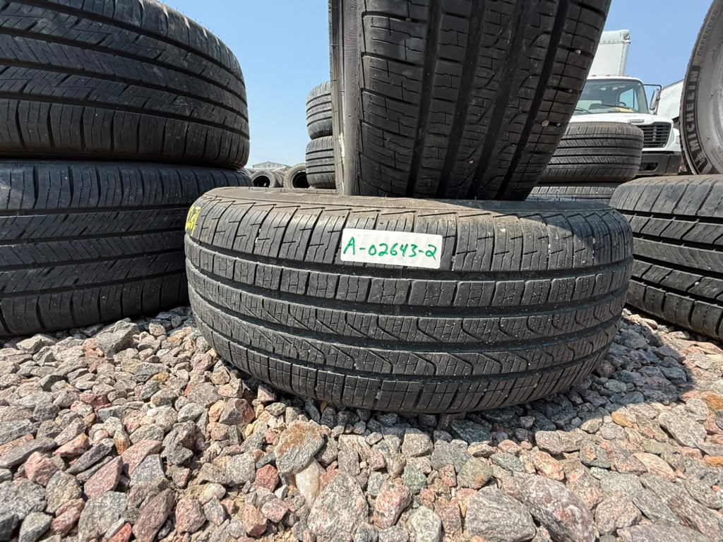 195/55R16 Pair (2 Used Tires) Pirelli Cinturato P7
