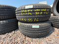 195/55R16 Pair (2 Used Tires) Pirelli Cinturato P7