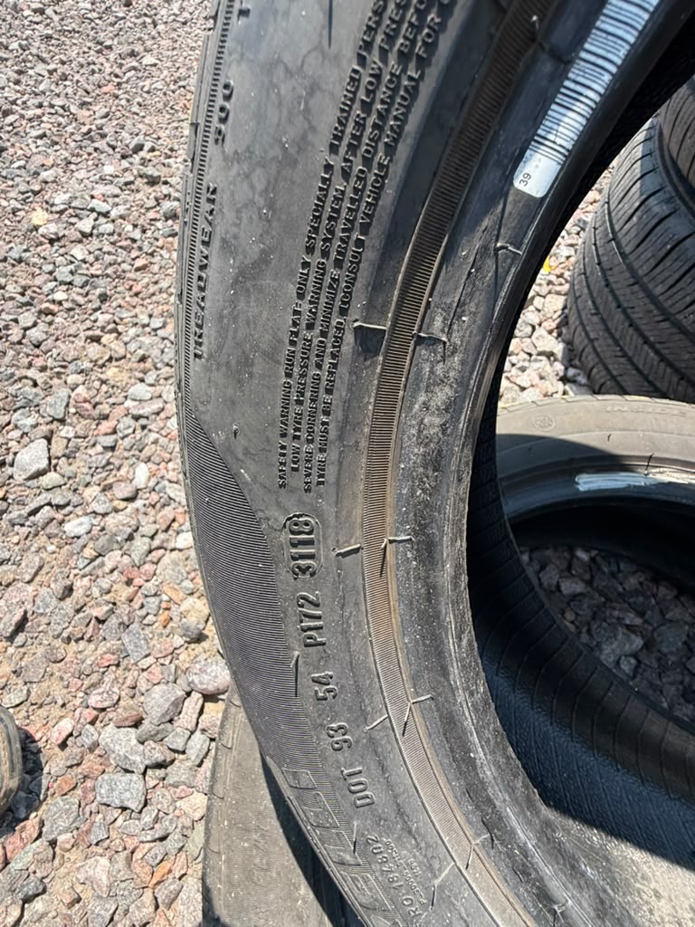 195/55R16 Pair (2 Used Tires) Pirelli Cinturato P7