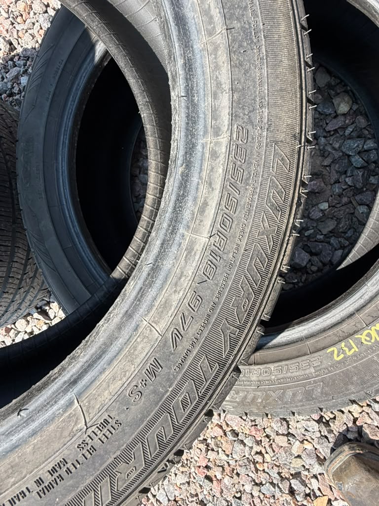 235/50R18 Pair (2 Like New Tires!!) Mazama Luxury Touring Reputation