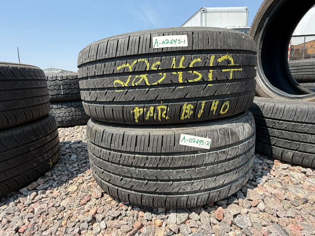 225/45R17 Pair (2 Used Tires) Aspen GT AS