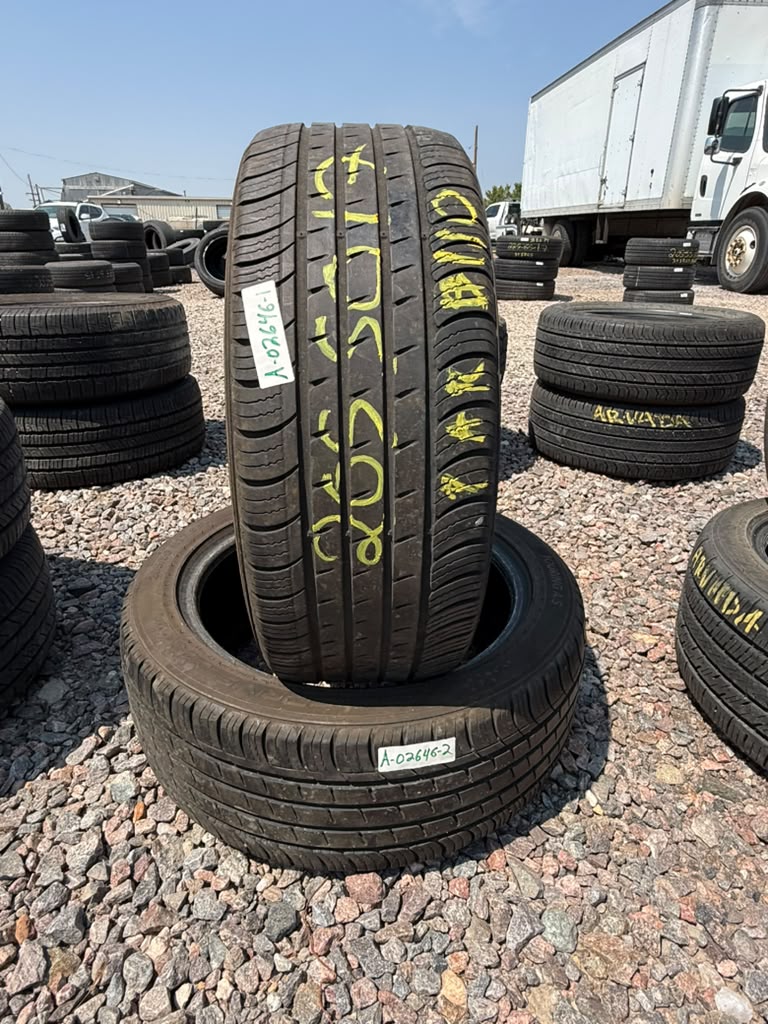 205/50R17 Pair (2 Used Tires) Sure Drive Rouring AS