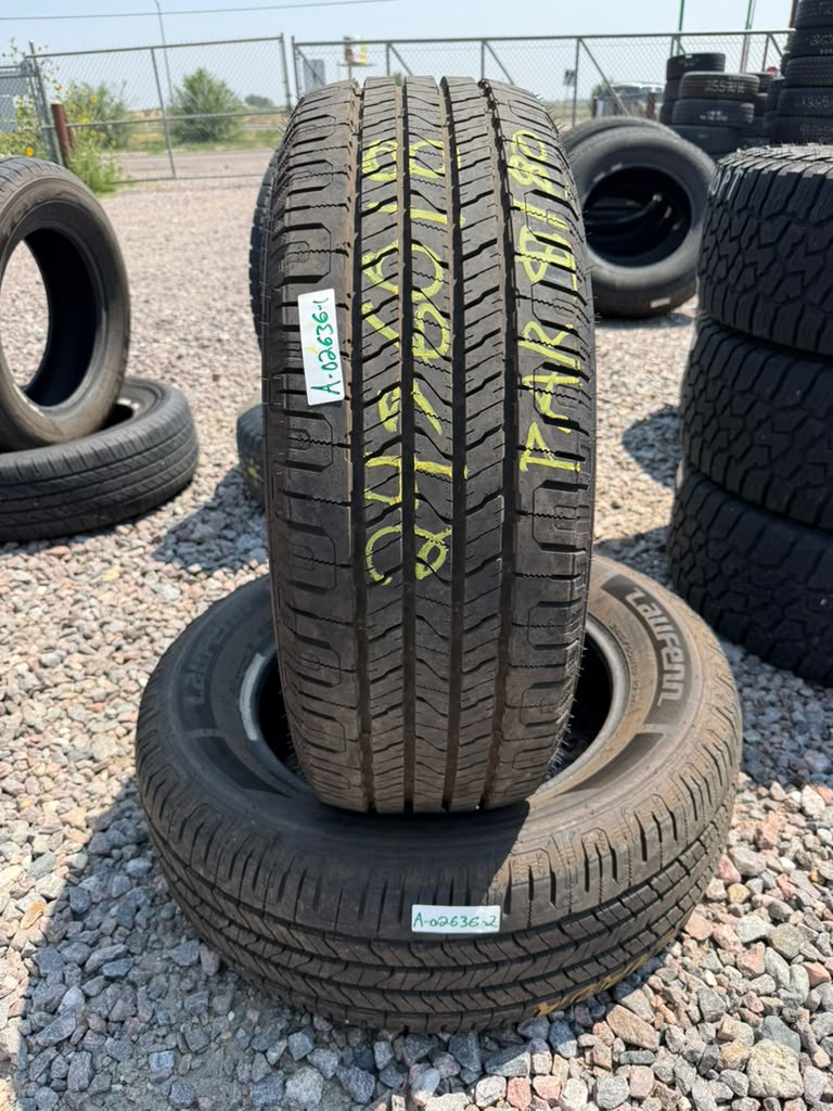 245/60R18 Pair (2 Like New Tires!!) Laufenn X Fit HT