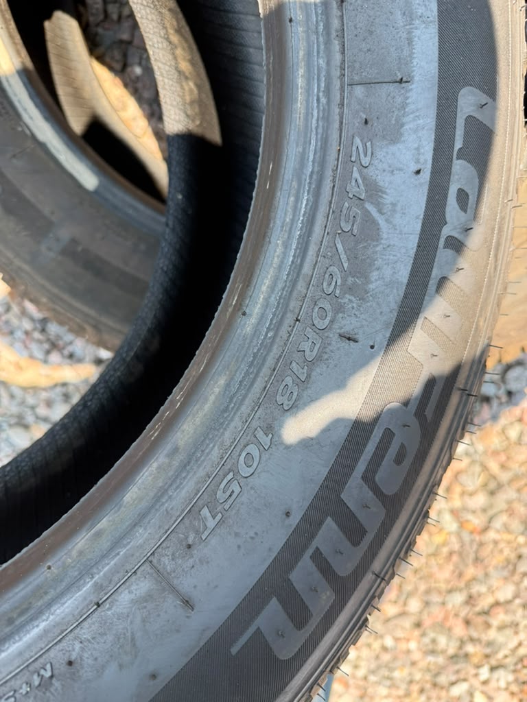 245/60R18 Pair (2 Like New Tires!!) Laufenn X Fit HT
