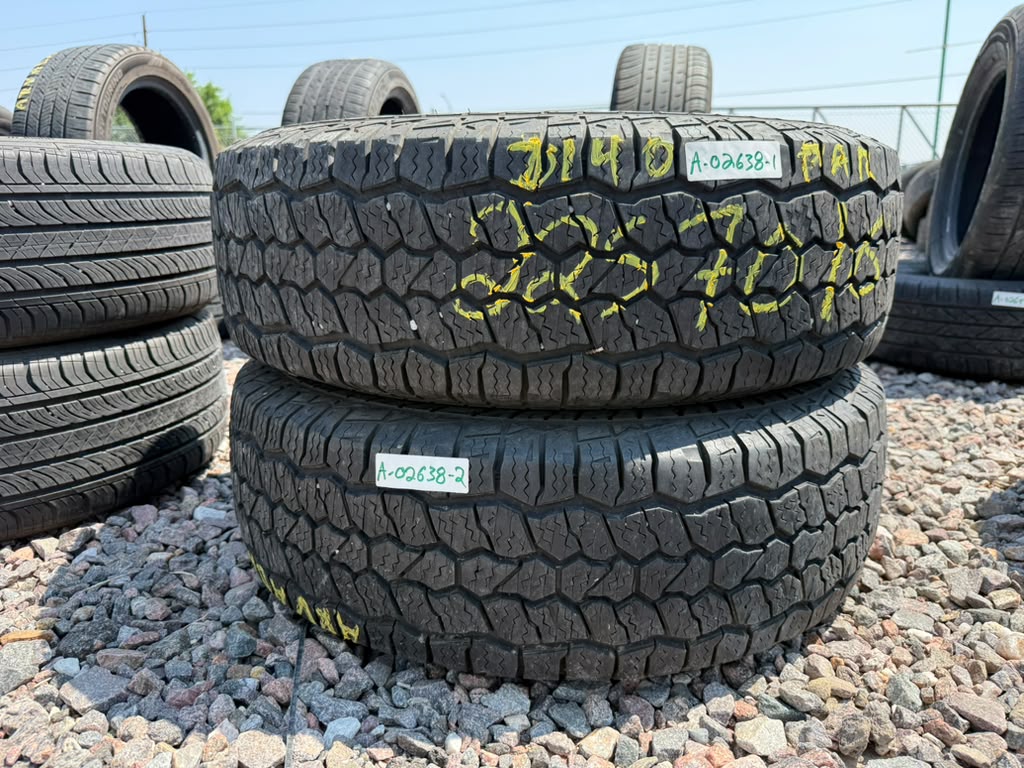 225/70R16 Pair (2 Used Tires) Vredestein Pinza
