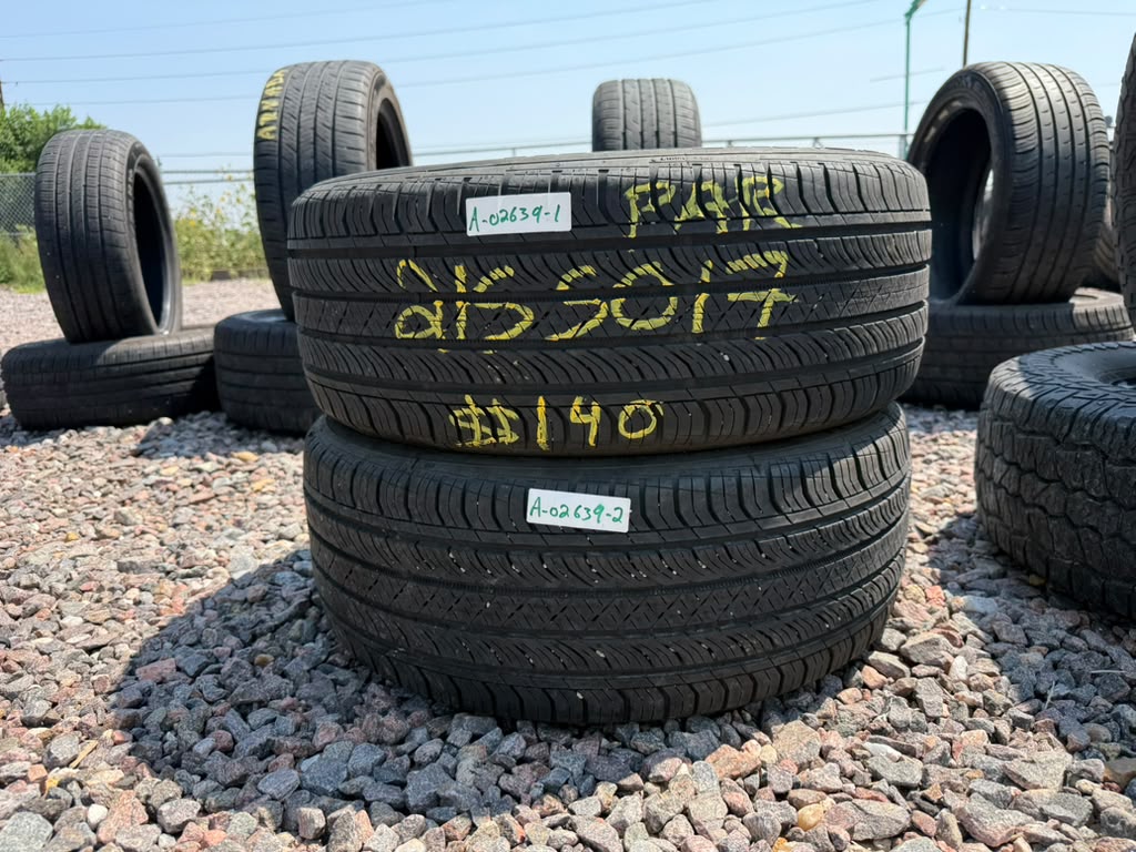 215/50R17 Pair (2 Used Tires) Continental Procontact TX
