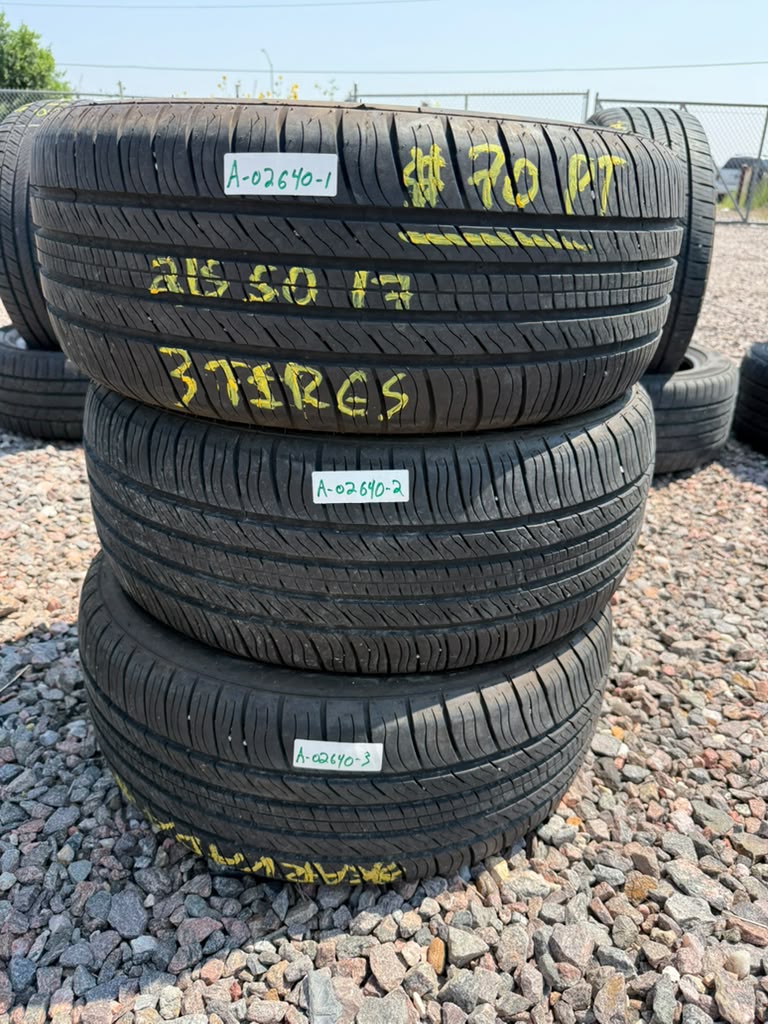 215/50R17 (3 Used Tires) GTradial Champiro Touring