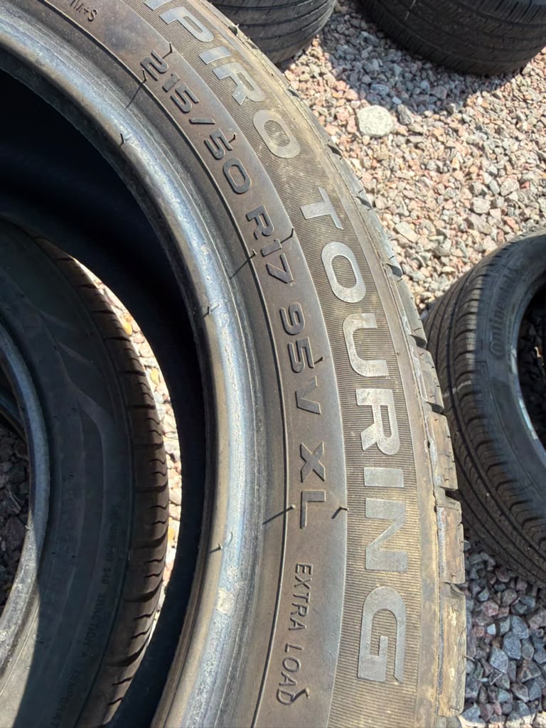 215/50R17 (3 Used Tires) GTradial Champiro Touring