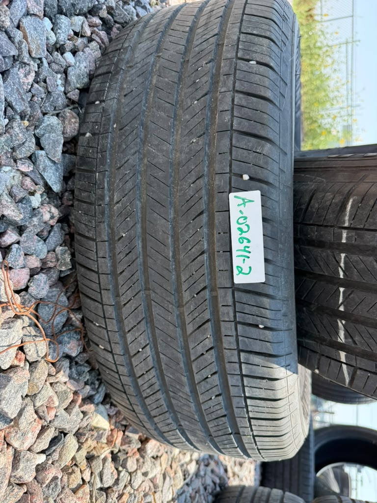 235/55R18 Pair (2 Used Tires) Goodyear Assurance Finesse