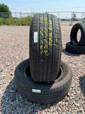 235/55R18 Pair (2 Used Tires) Goodyear Assurance Finesse