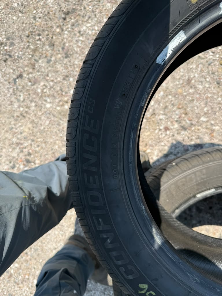 205/55R16 (3 Used Tires) Caldera Confidence