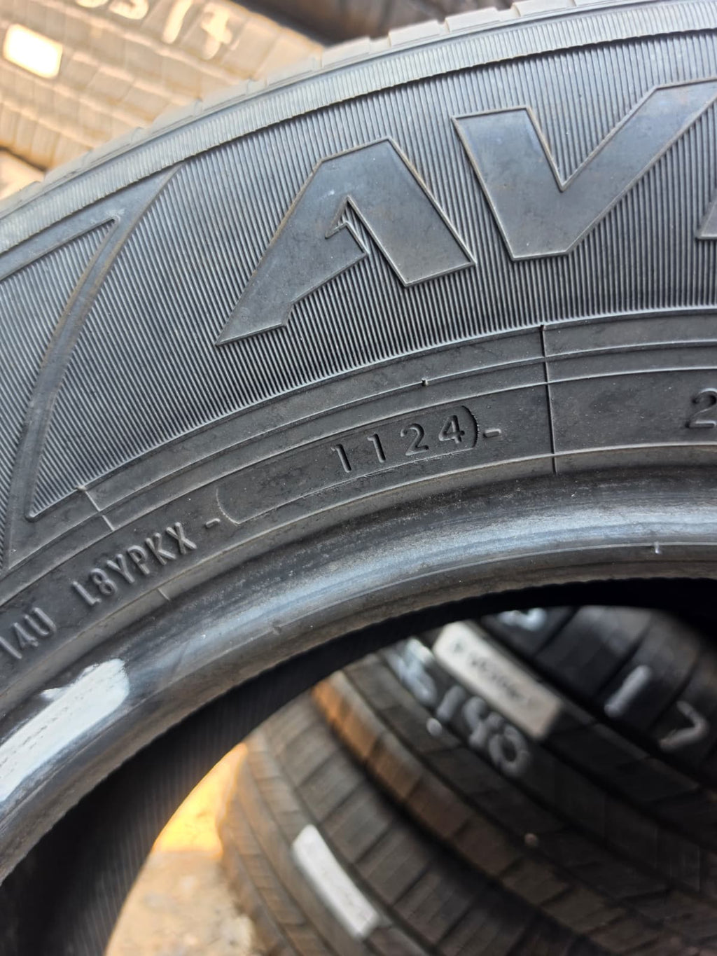 235/65R17 Pair (2 Used Tires) Yokohama Avid S34