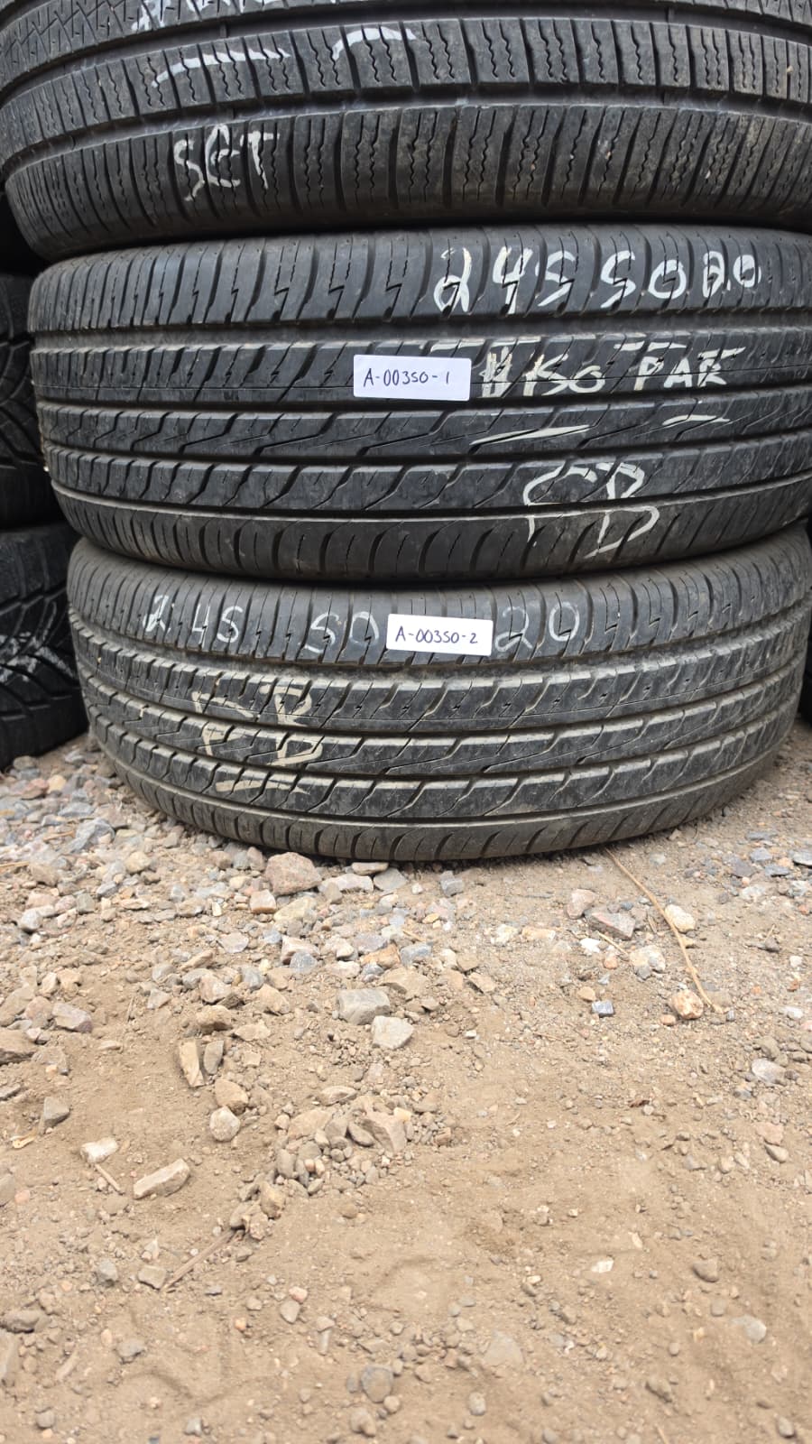 P245/50R20 Pair (2 Used Tires) Ironman iMoveGen AS