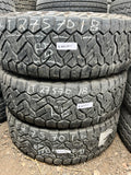 LT275/70R18 (3 Used Tires) Nitto Recon Grappler