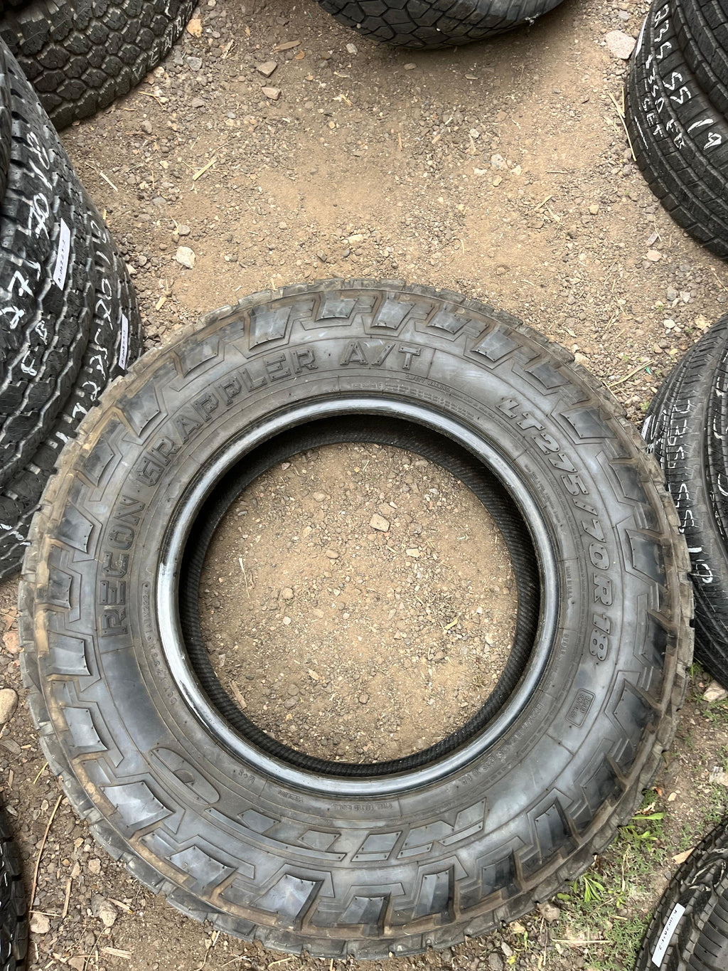 LT275/70R18 (3 Used Tires) Nitto Recon Grappler