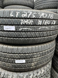 LT275/70R18 Pair (2 Used Tires) Firestone Transforce HT2