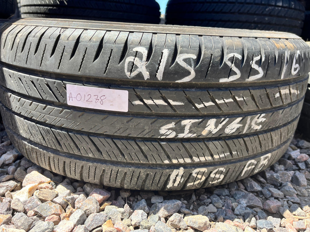 215/55ZR16 Single (1 Used Tire) Yokohama YK-GTX