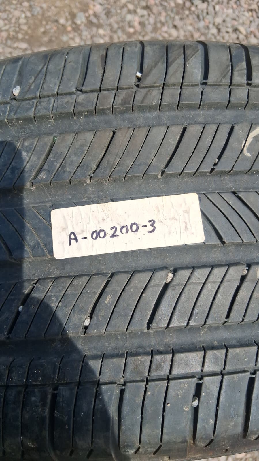 235/55R19 Pair (2 Used Tires) Michelin Primacy