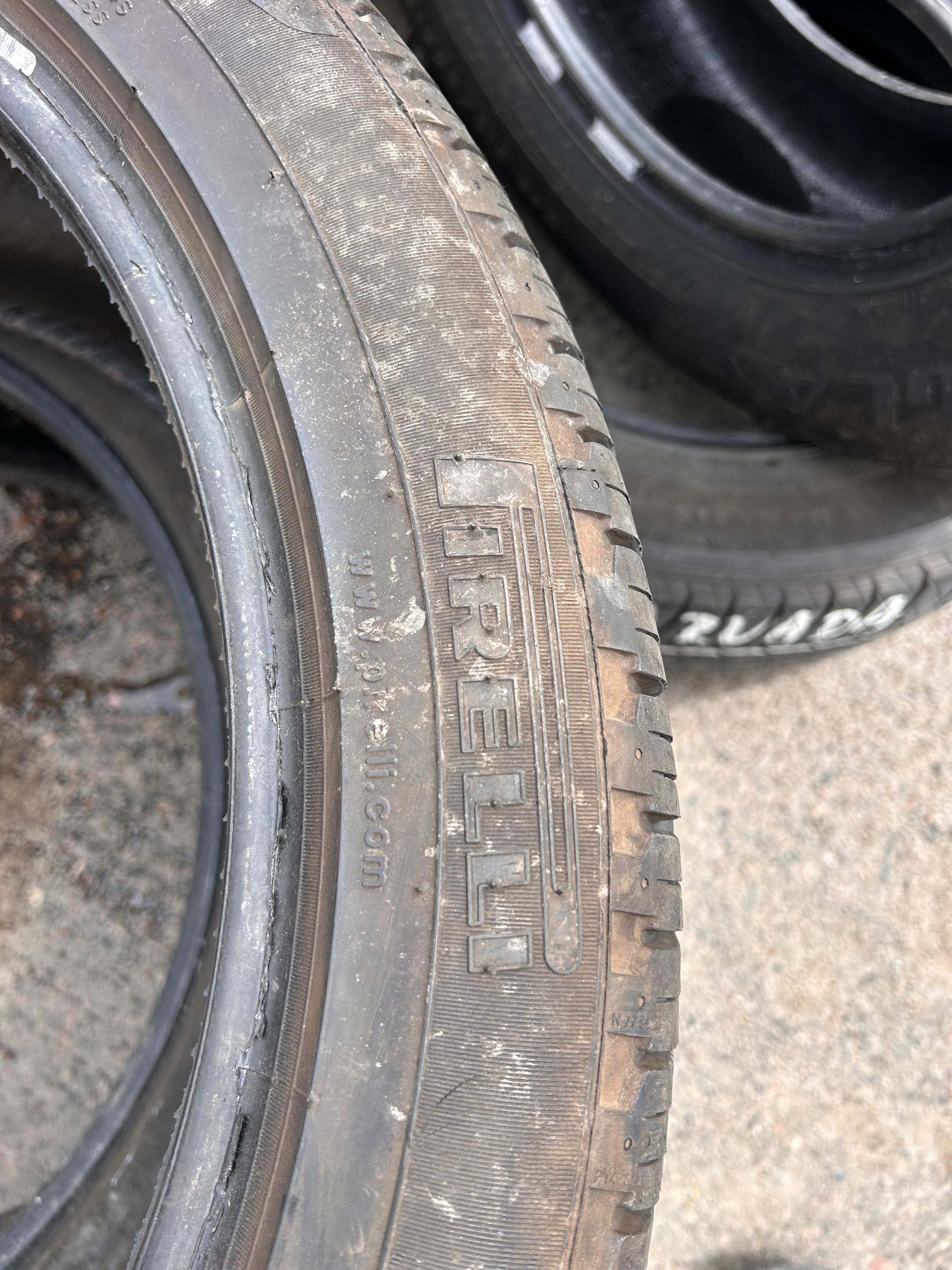275/40R21 Pair (2 Used Tires) Pirelli Scorpian Verde